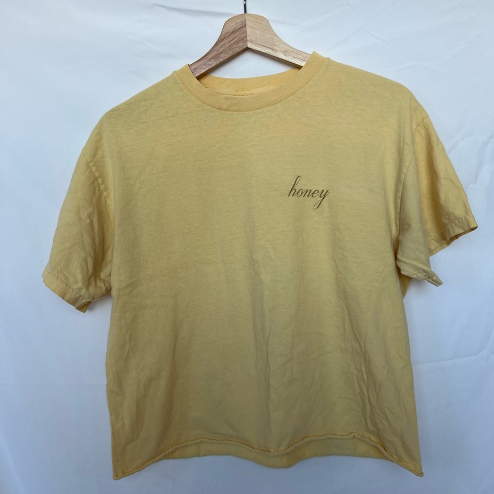 Brandy Melville Honey crop tshirt